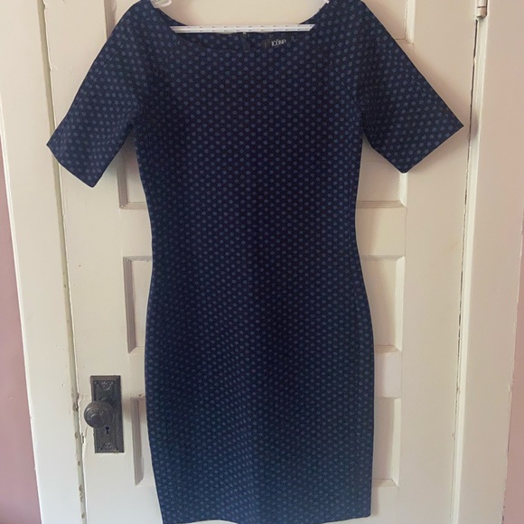 Polkadot Wiggle Dress - Picture 1 of 2